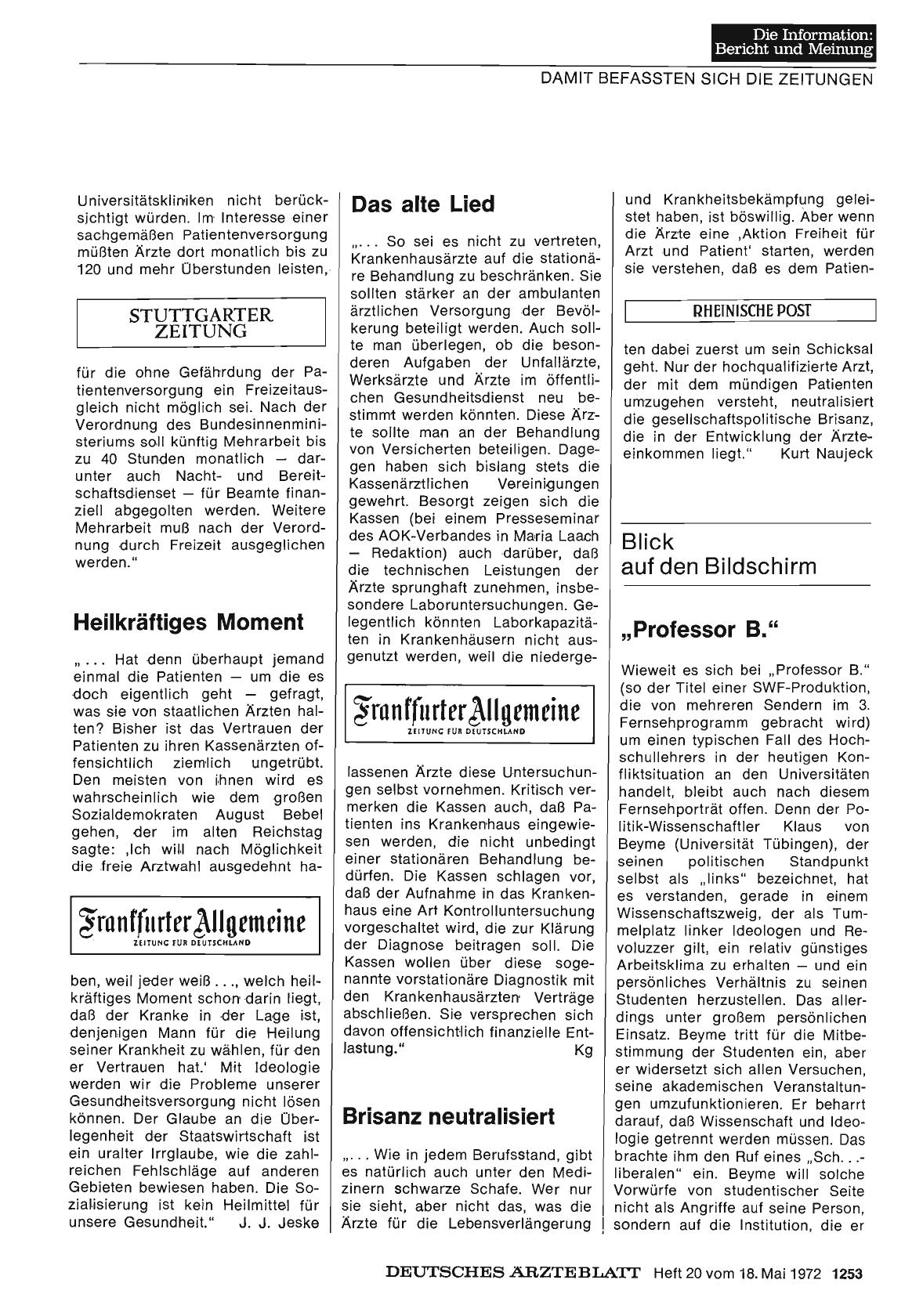 Vorschauseite 1: „Professor B. "