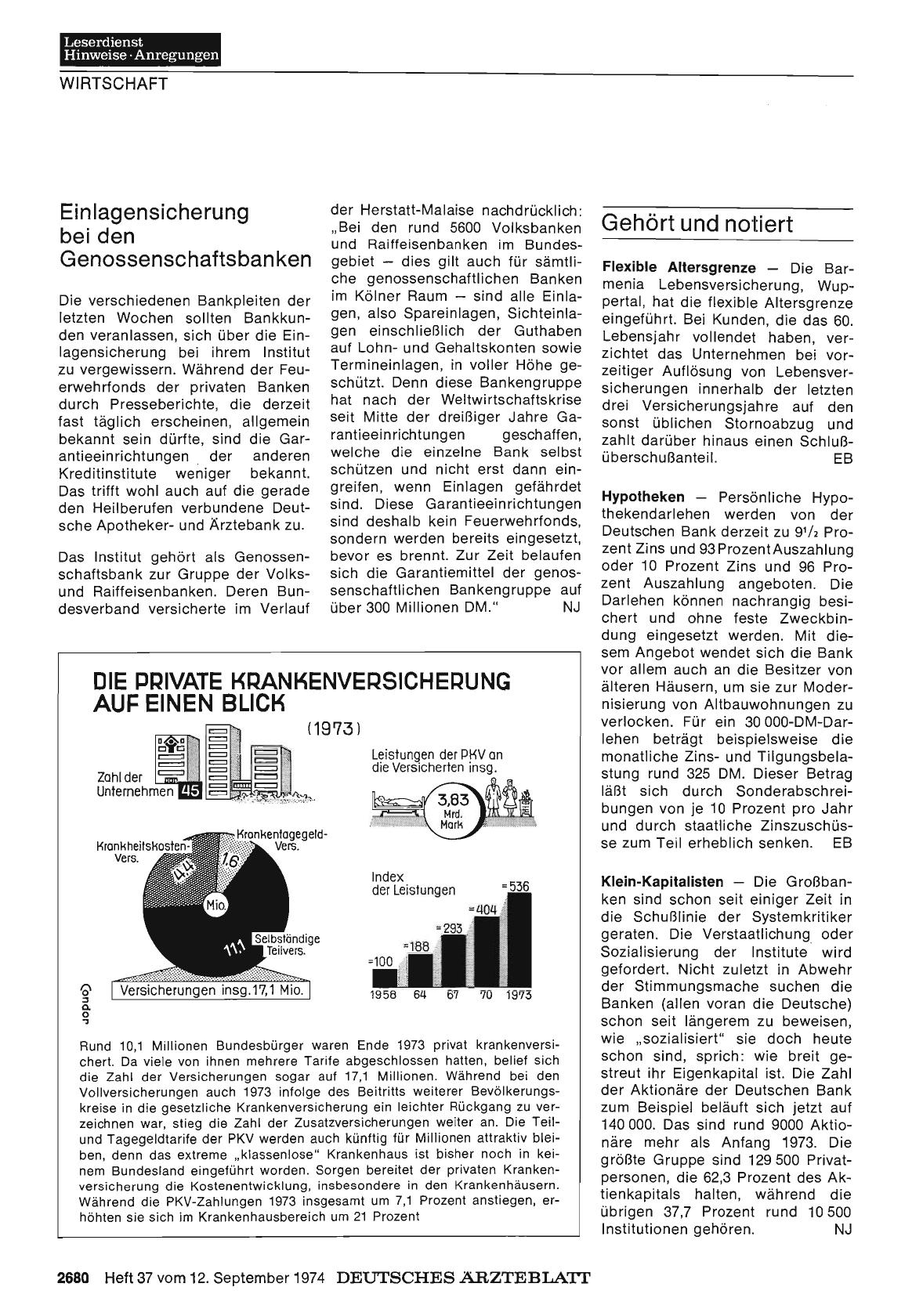 Vorschauseite 1: Einlagensicherung bei den Genossenschaftsbanken