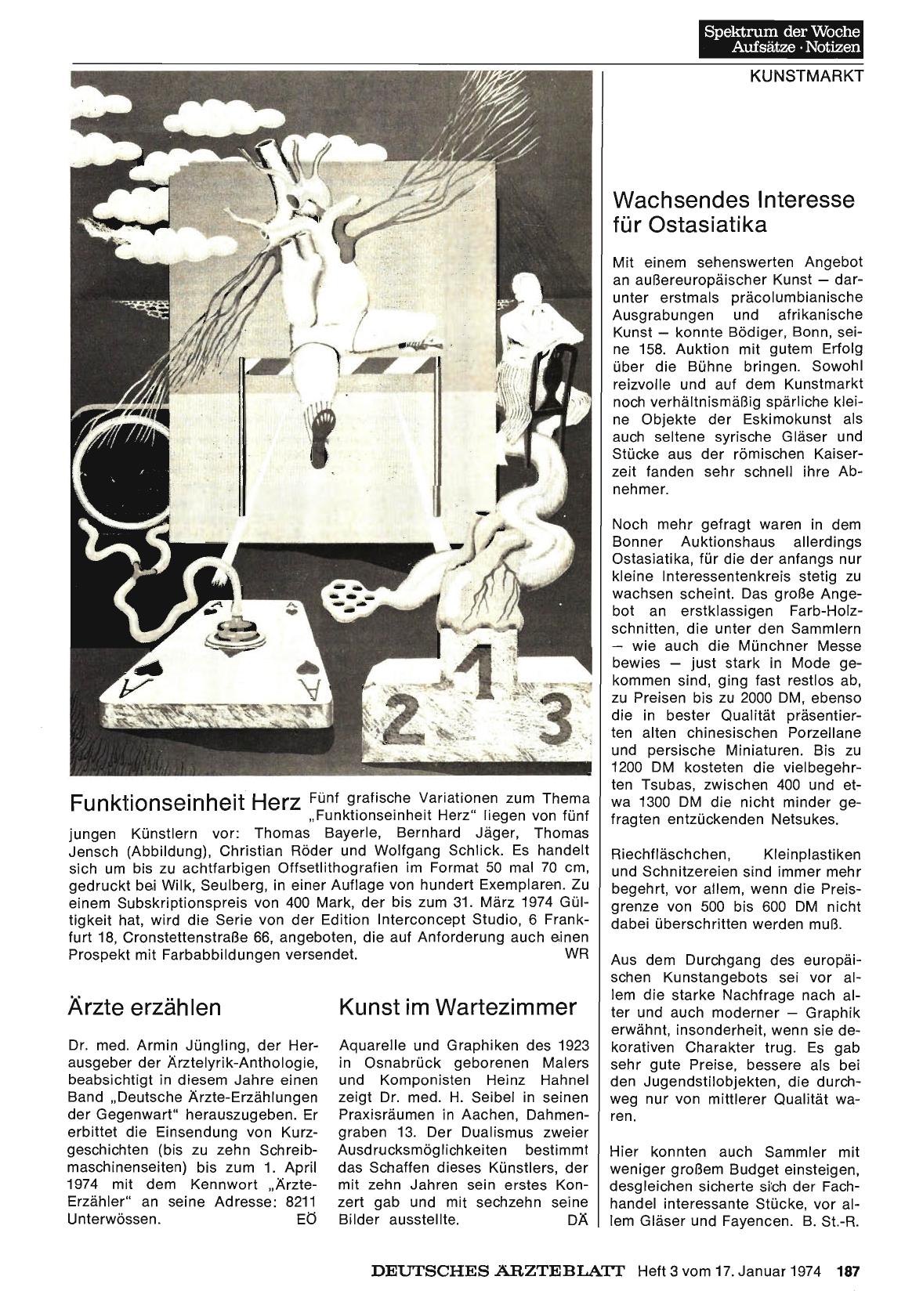 Vorschauseite 1: Kunst im Wartezimmer