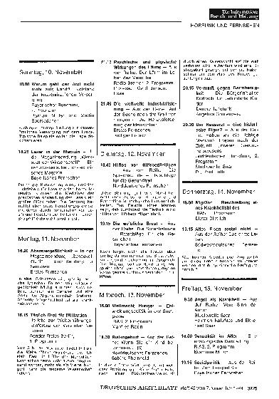 Vorschauseite 1: Programm