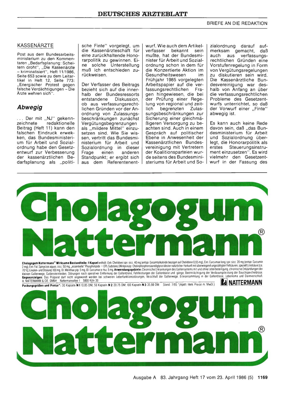 Vorschauseite 1: KASSENÄRZTE: Abwegig