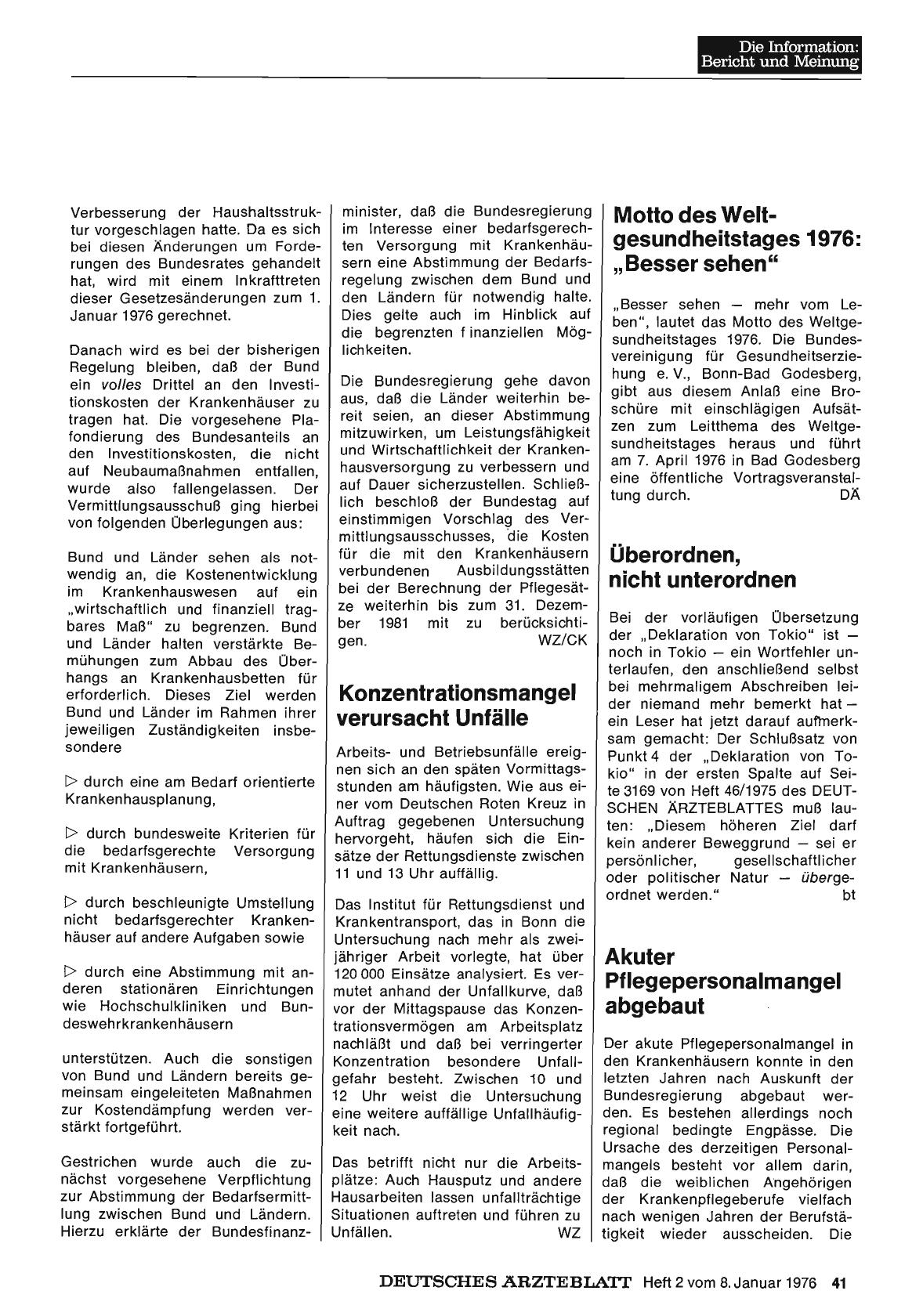Vorschauseite 1: Akuter Pflegepersonalmangel abgebaut