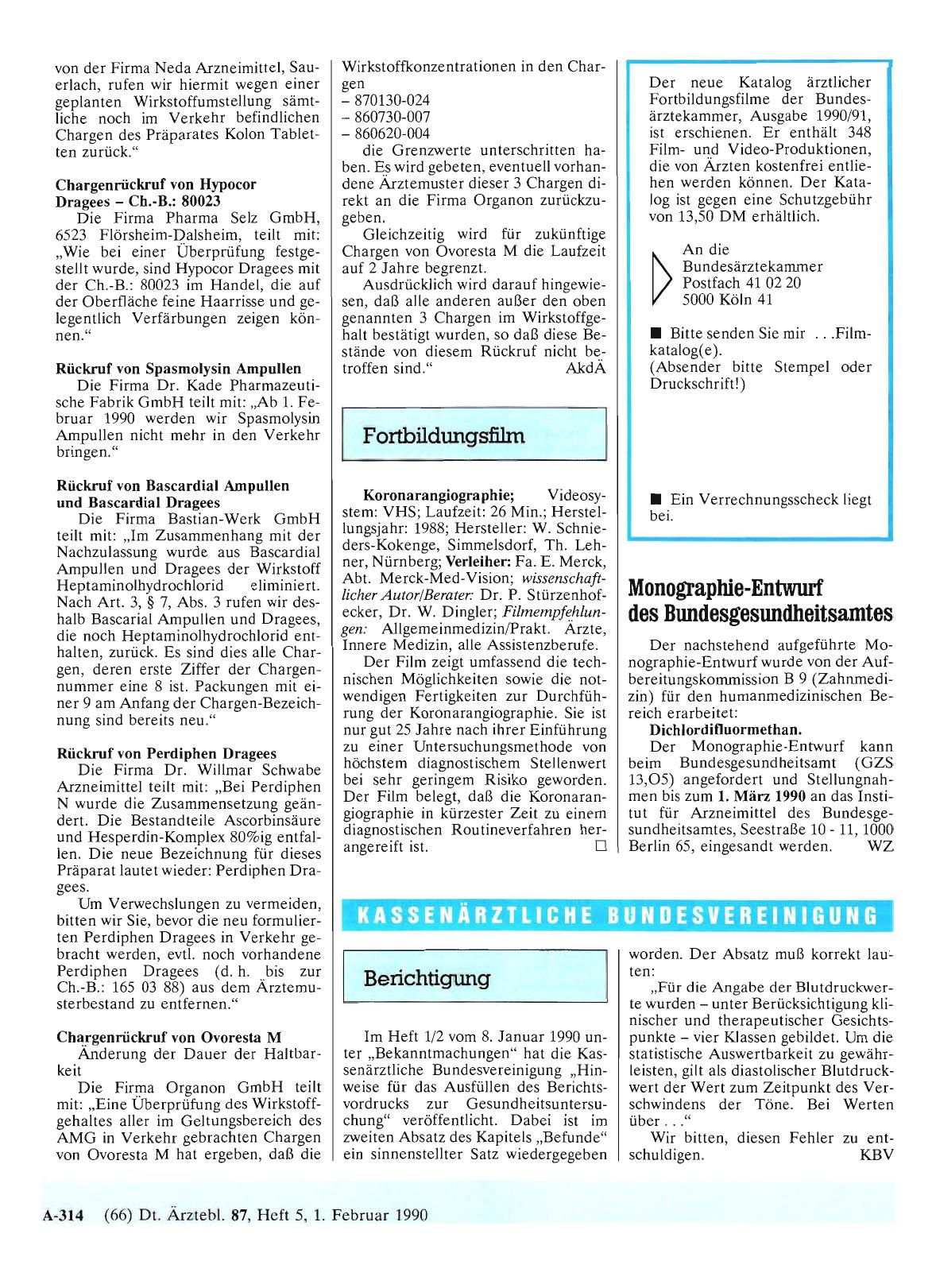 Vorschauseite 1: Berichtigung