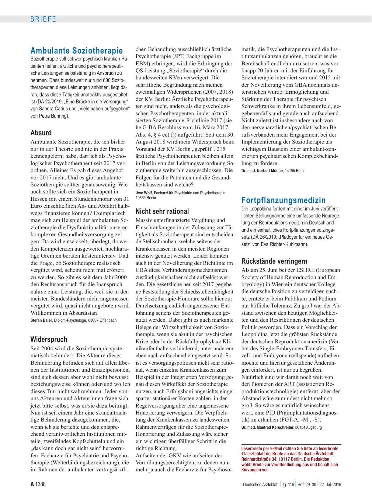 Vorschauseite 1: Ambulante Soziotherapie: Absurd