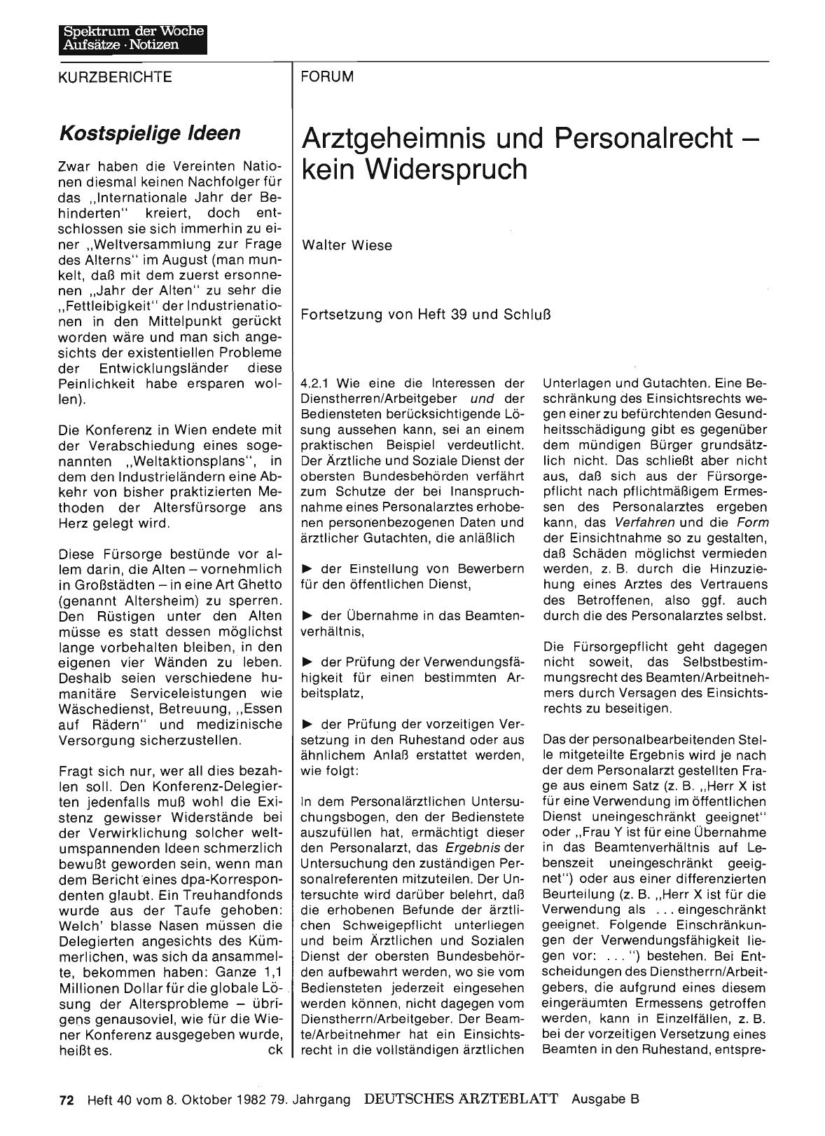 Vorschauseite 1: Kostspielige Ideen
