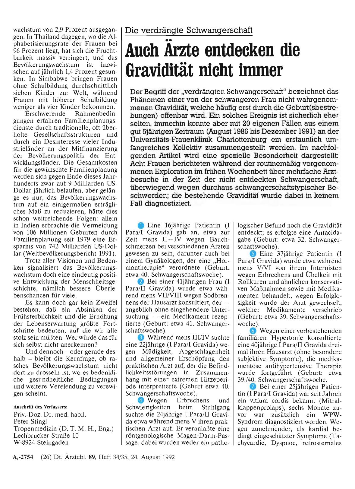 Vorschauseite 1: Die verdrängte Schwangerschaft: Auch Ärzte entdecken die Gravidität nicht immer