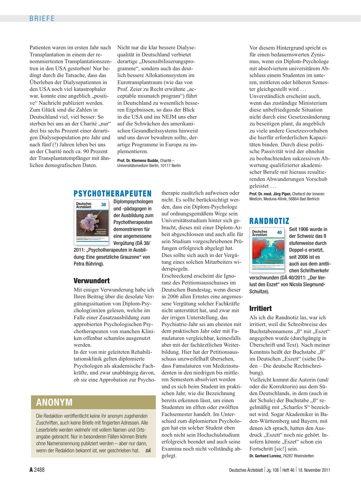 Vorschauseite 1: Randnotiz: Irritiert