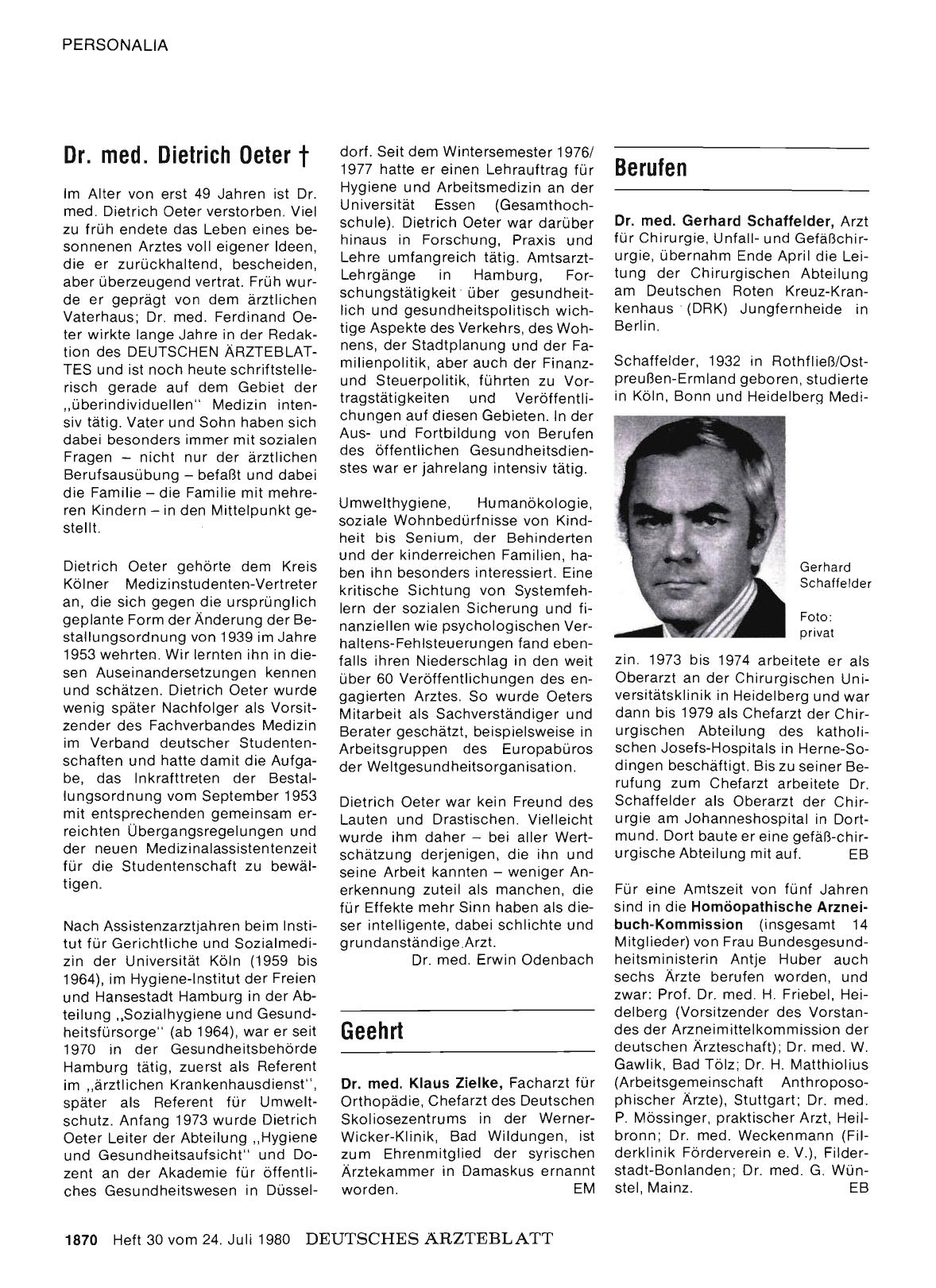 Vorschauseite 1: Berufen