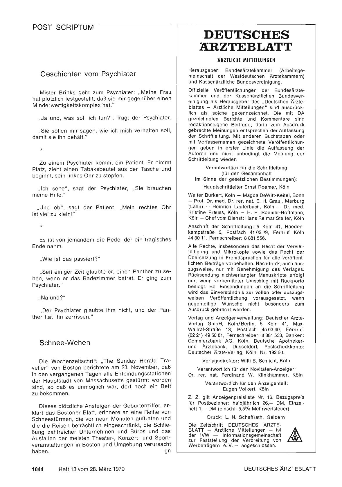 Vorschauseite 1: Geschichten vom Psychiater