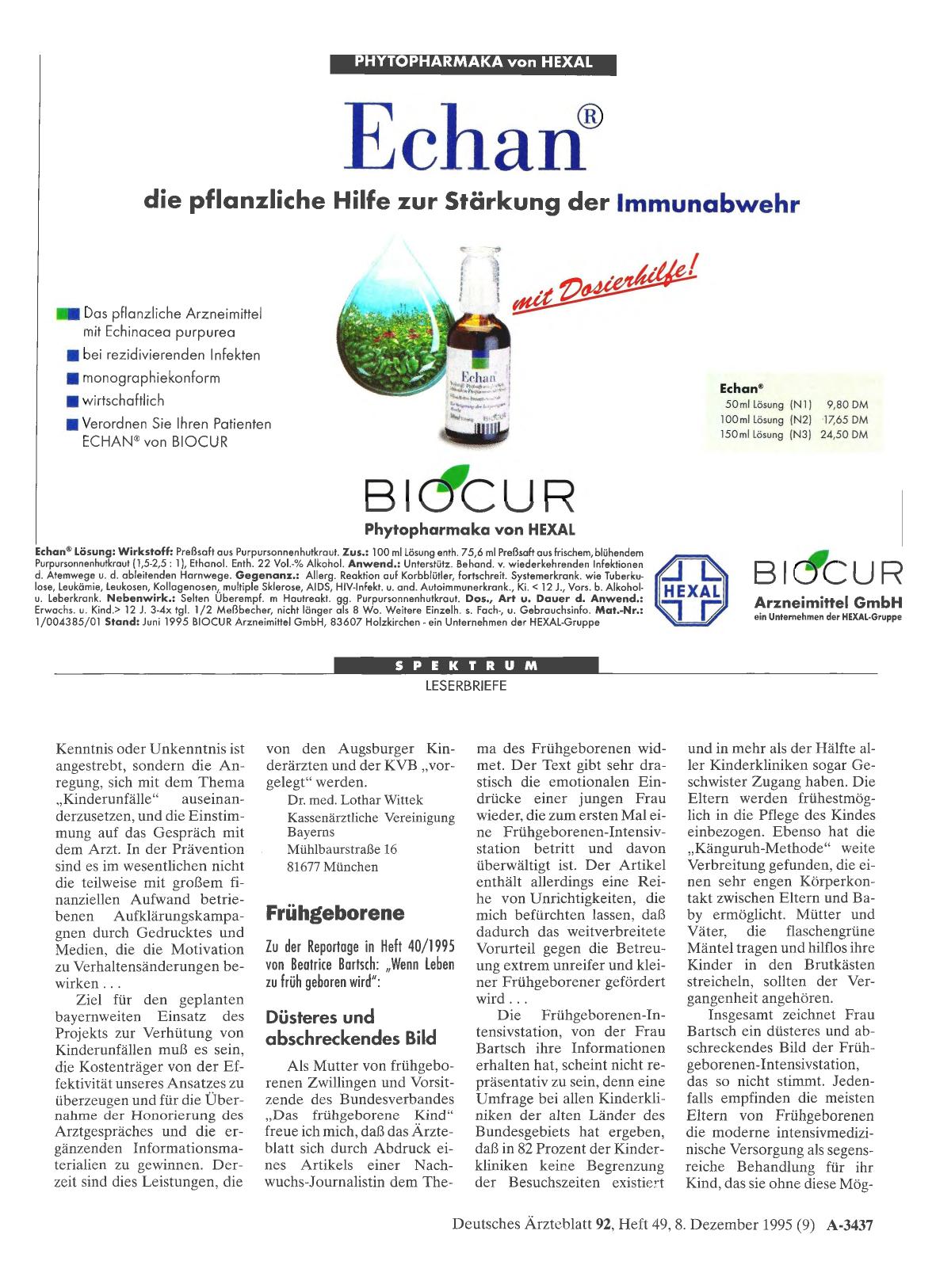 Vorschauseite 1: Frühgeborene: Düsteres und abschreckendes Bild