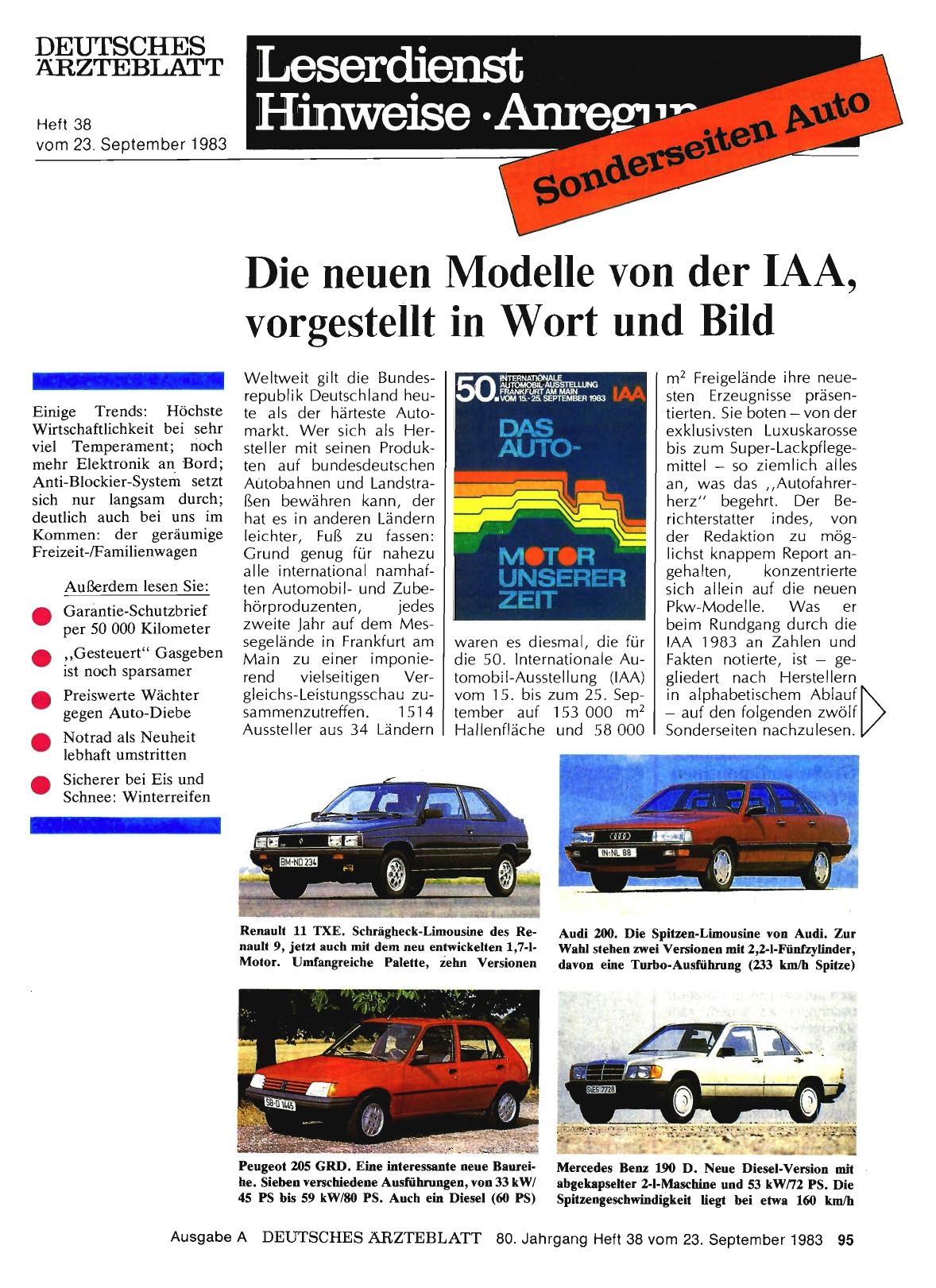 Vorschauseite 1: Die neuen Modelle von der IAA, vorgestellt in Wort und Bild
