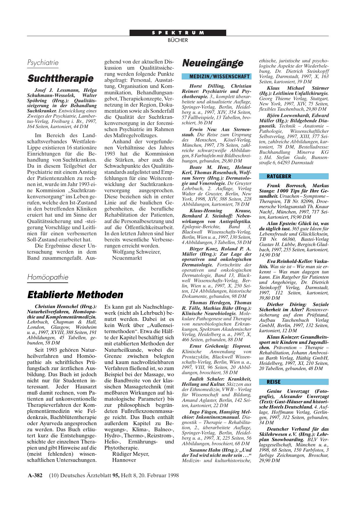 Vorschauseite 1: Qualitätssteigerung in der Behandlung Suchtkranker