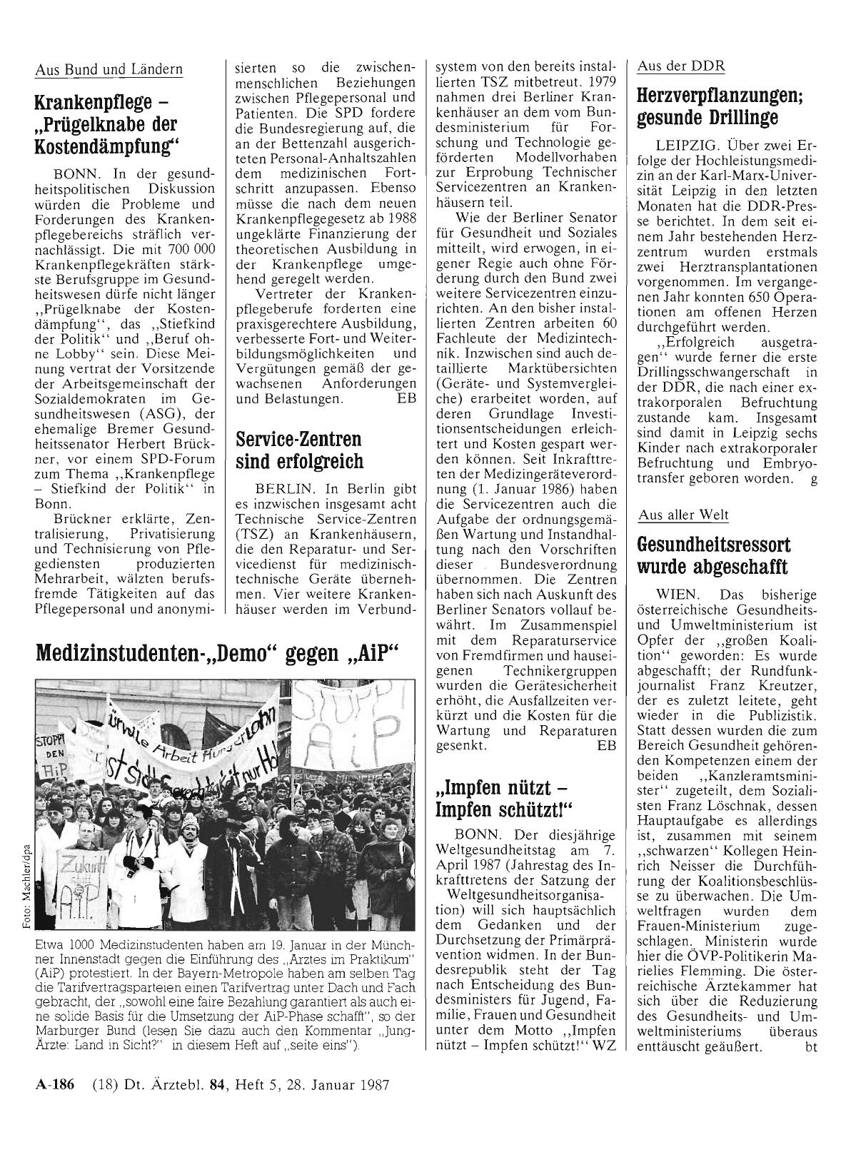 Vorschauseite 1: „Impfen nützt - Impfen schützt! “