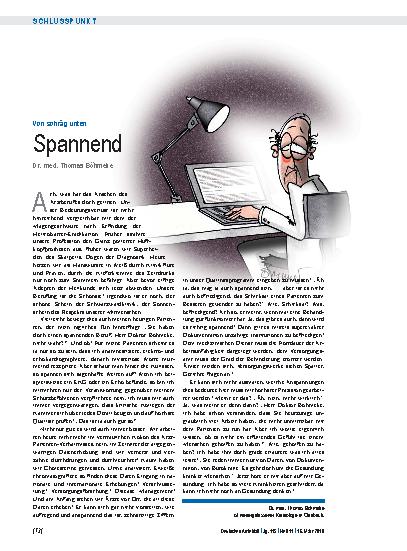 Vorschauseite 1: Von schräg unten: Spannend