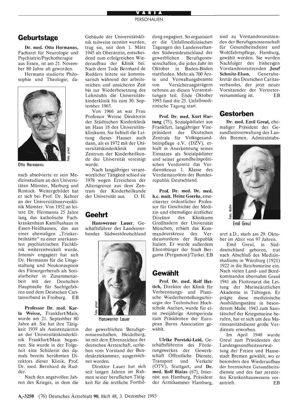Vorschauseite 1: Gestorben