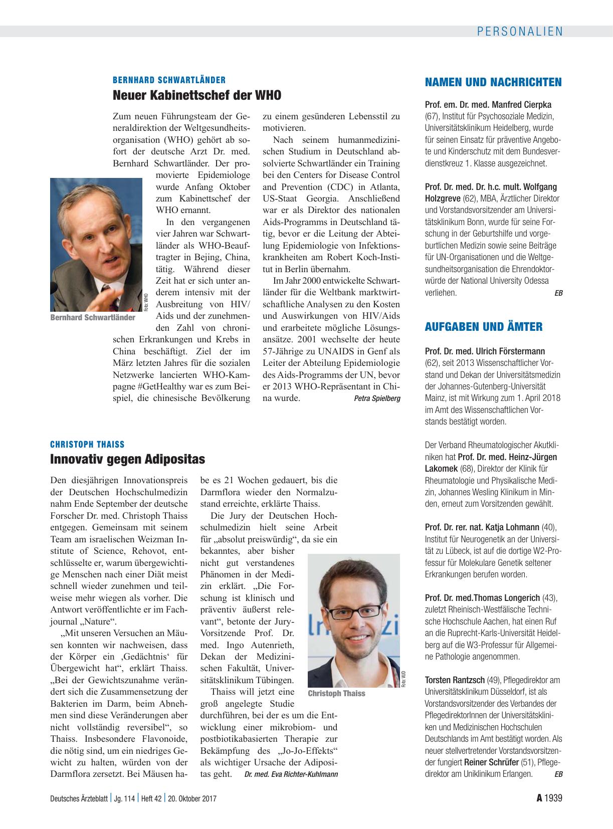 Vorschauseite 1: Aufgaben und Ämter