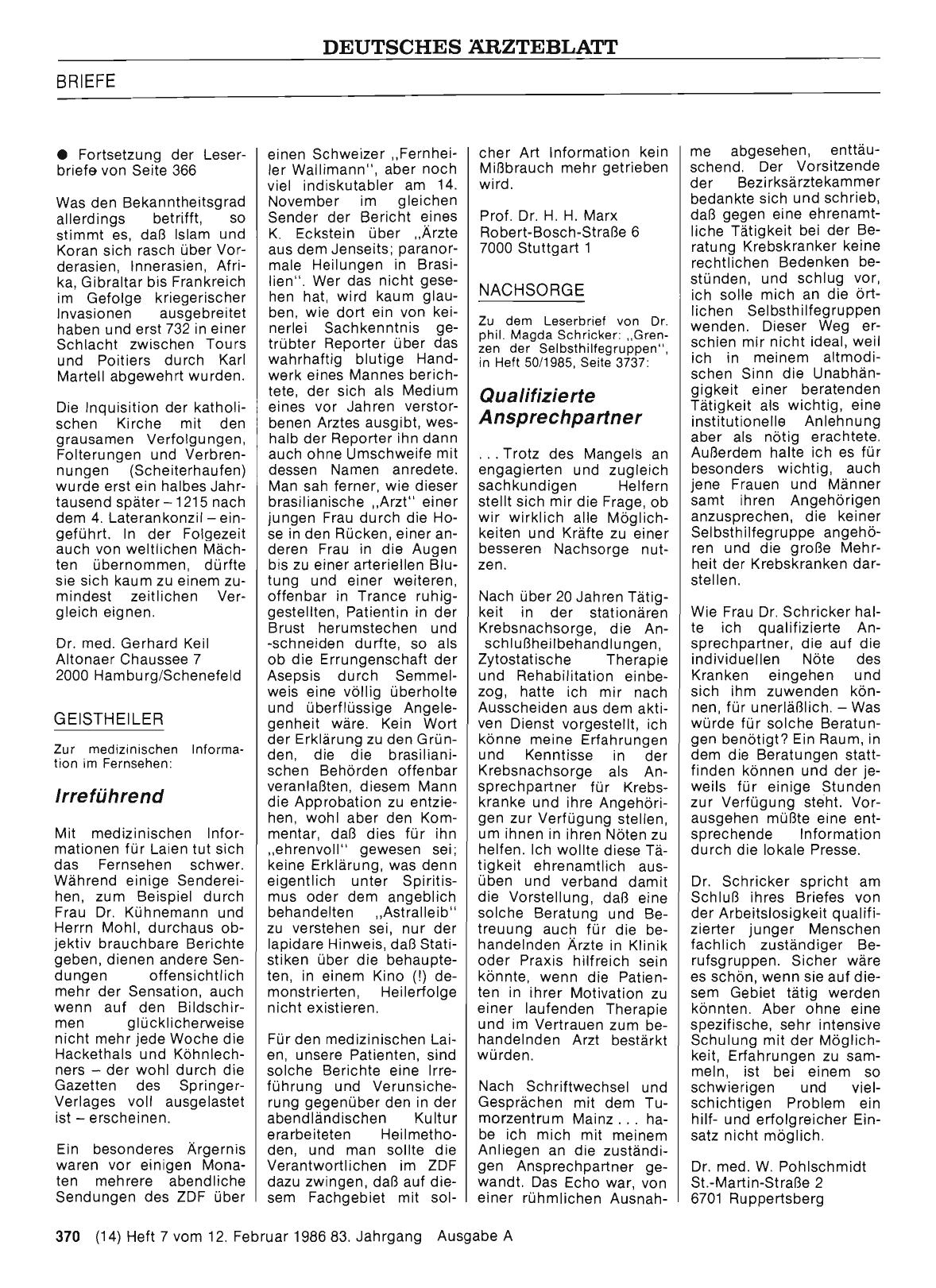 Vorschauseite 1: GEISTHEILER: Irreführend