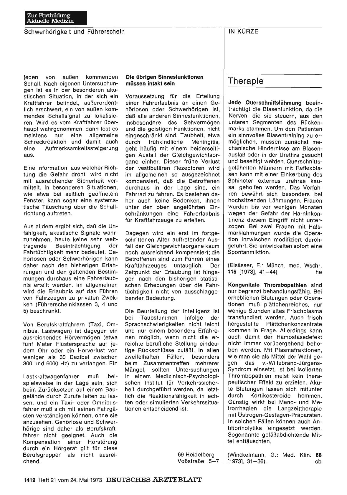 Vorschauseite 1: Therapie
