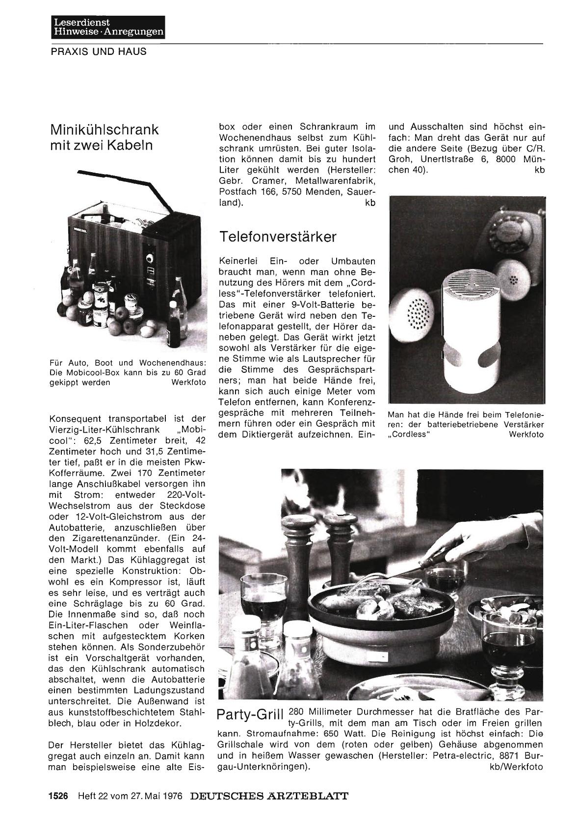 Vorschauseite 1: Party-Grill