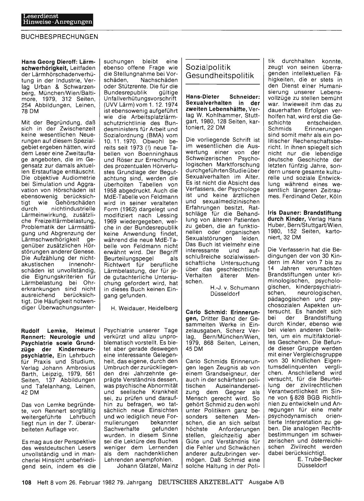 Vorschauseite 1: Sozialpolitik, Gesundheitspolitik