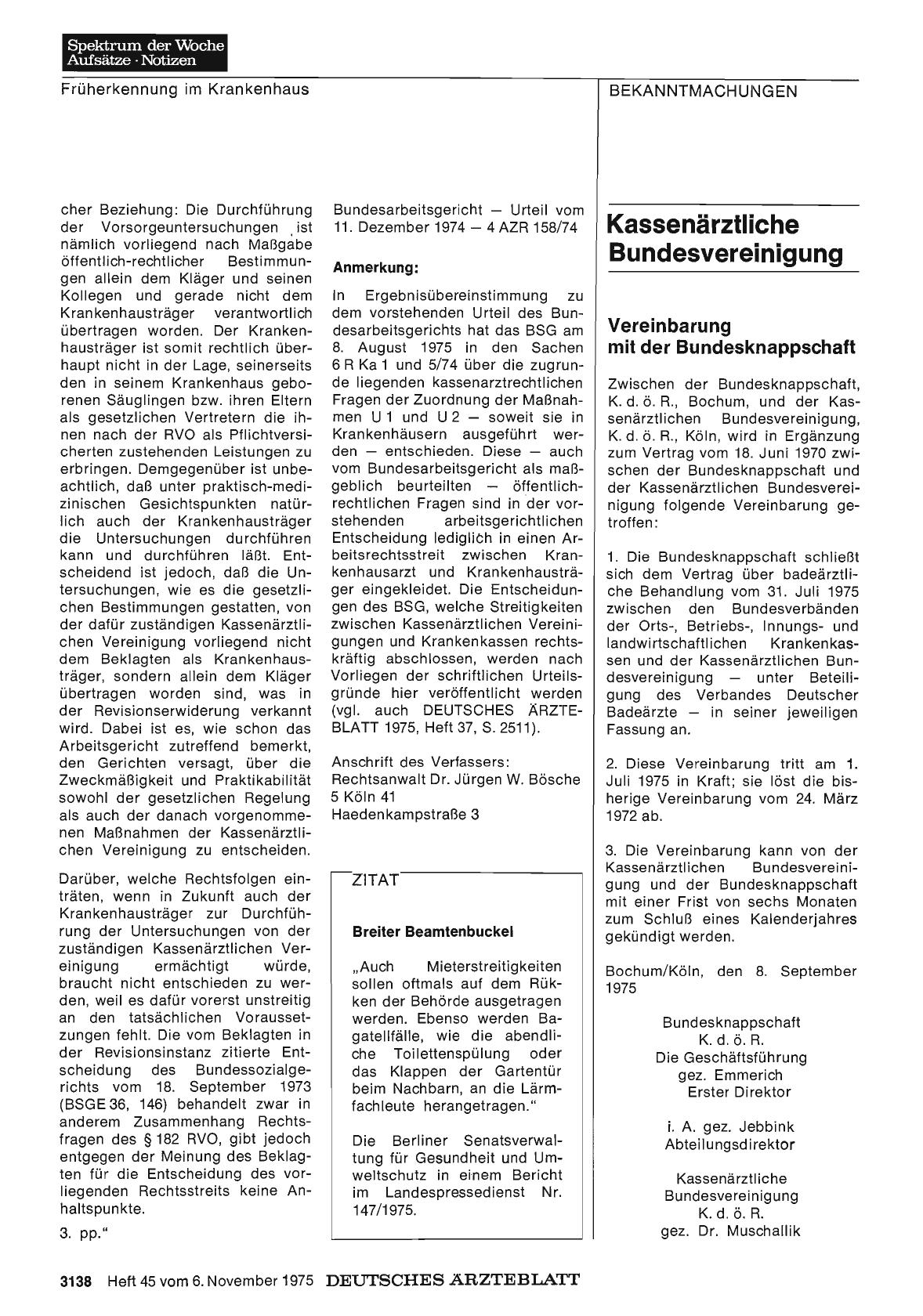 Vorschauseite 1: Breiter Beamtenbuckel
