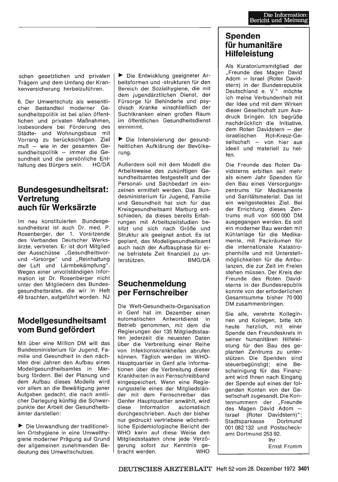 Vorschauseite 1: Modellgesundheitsamt vom Bund gefördert