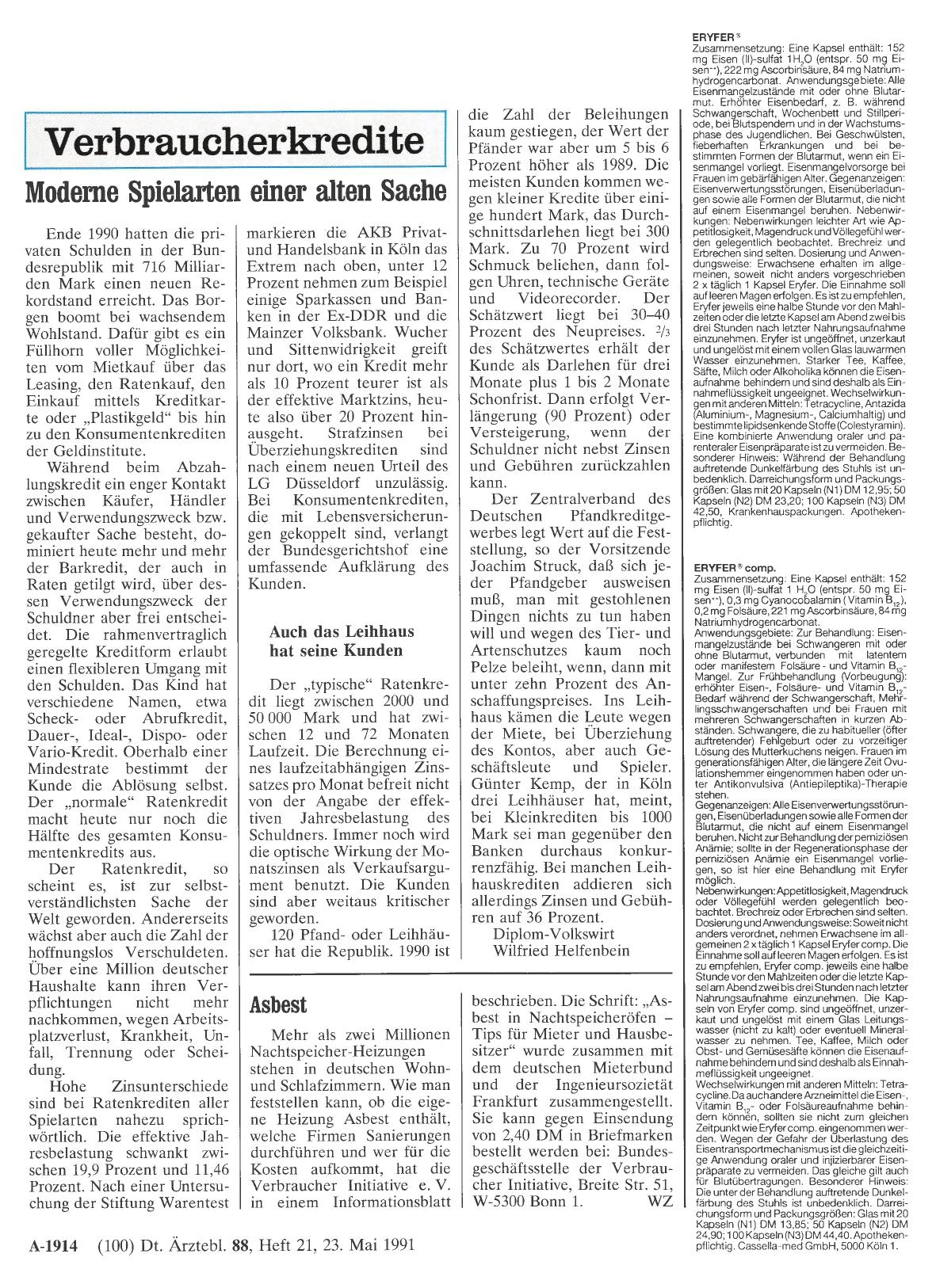 Vorschauseite 1: Asbest