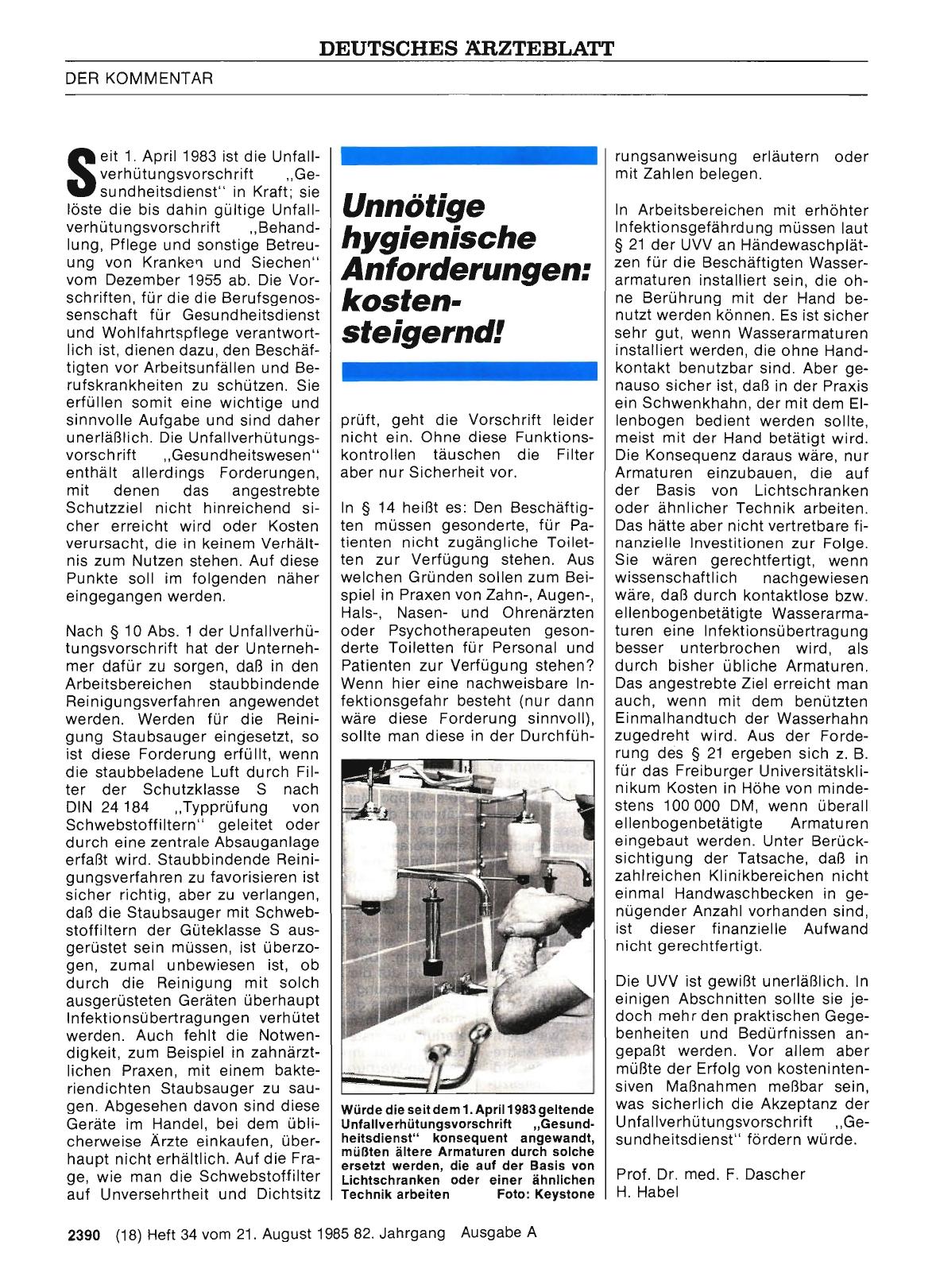 Vorschauseite 1: Unnötige hygienische Anforderungen: kostensteigernd!