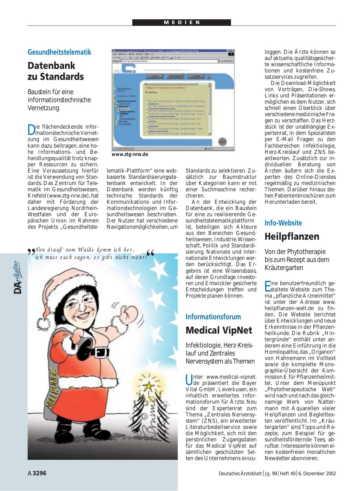 Vorschauseite 1: Info-Website: Heilpflanzen