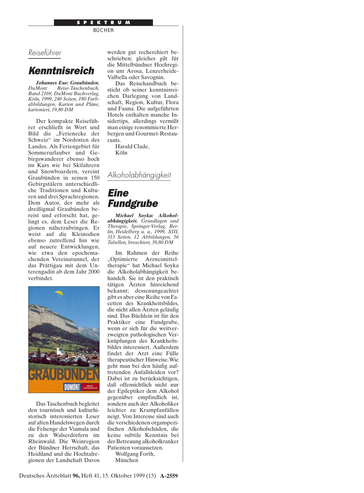 Vorschauseite 1: Graubünden
