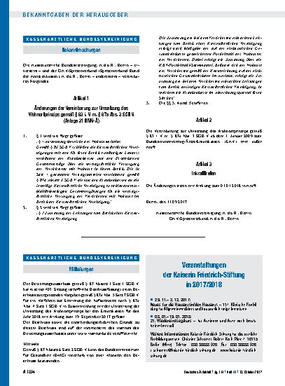 Vorschauseite 1: Mitteilungen