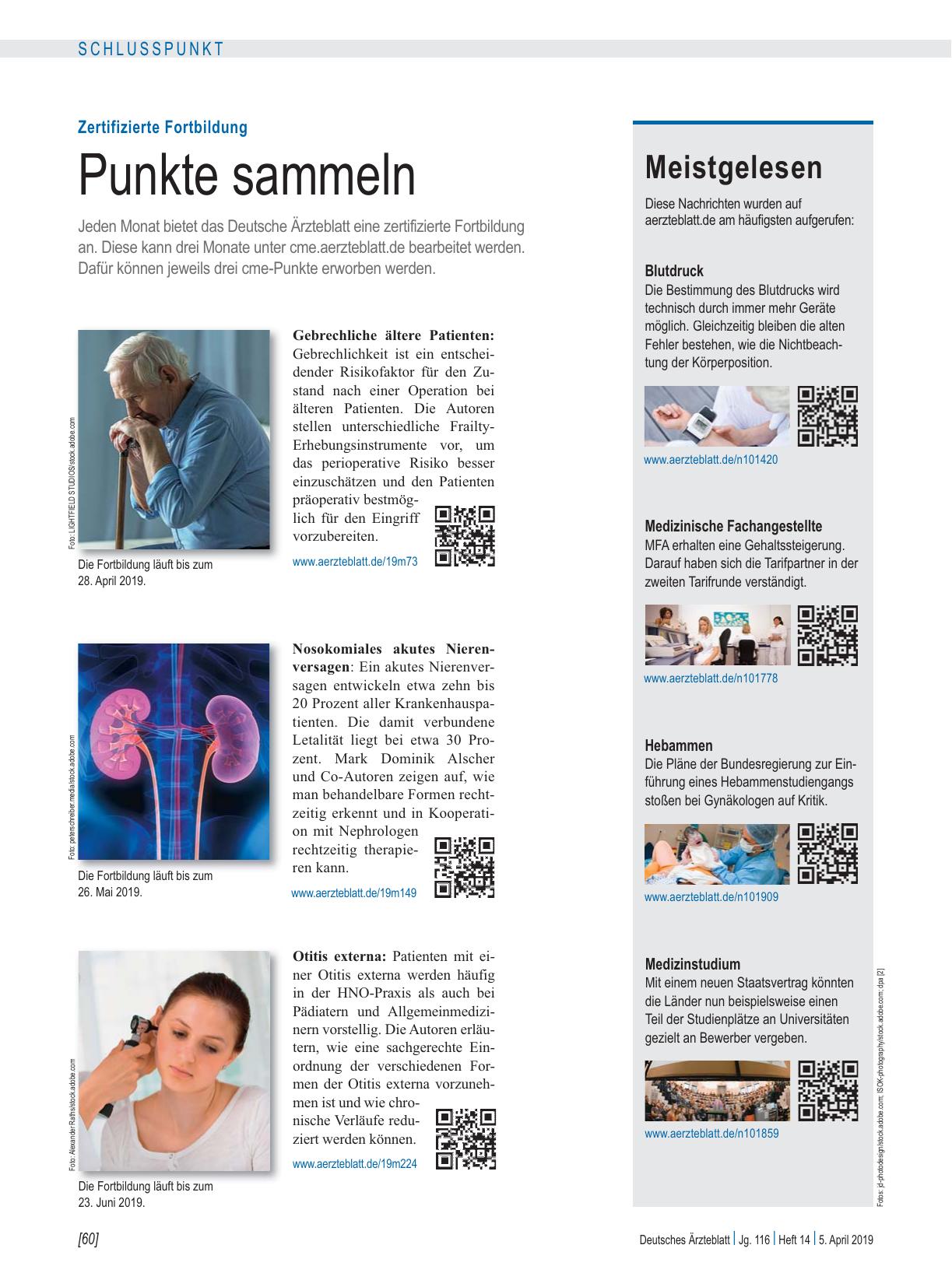Vorschauseite 1: Zertifizierte Fortbildung: Punkte sammeln