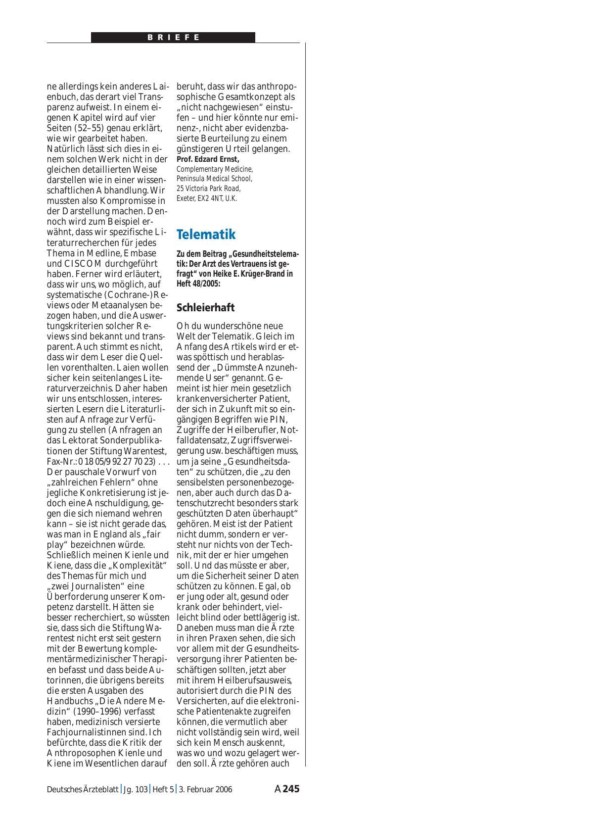 Vorschauseite 1: Telematik: Schleierhaft