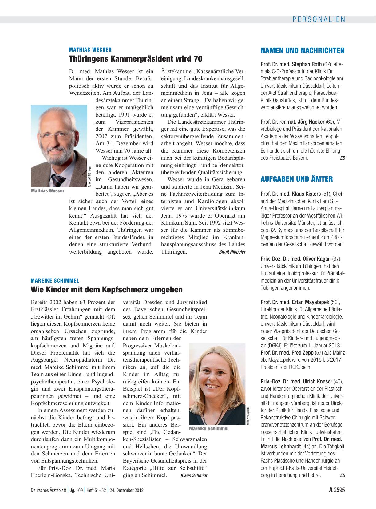 Vorschauseite 1: Aufgaben und Ämter