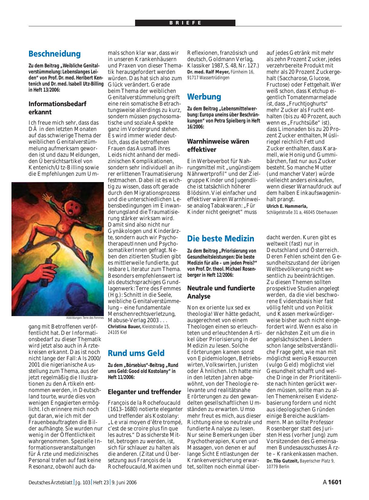 Vorschauseite 1: Werbung: Warnhinweise wären effektiver