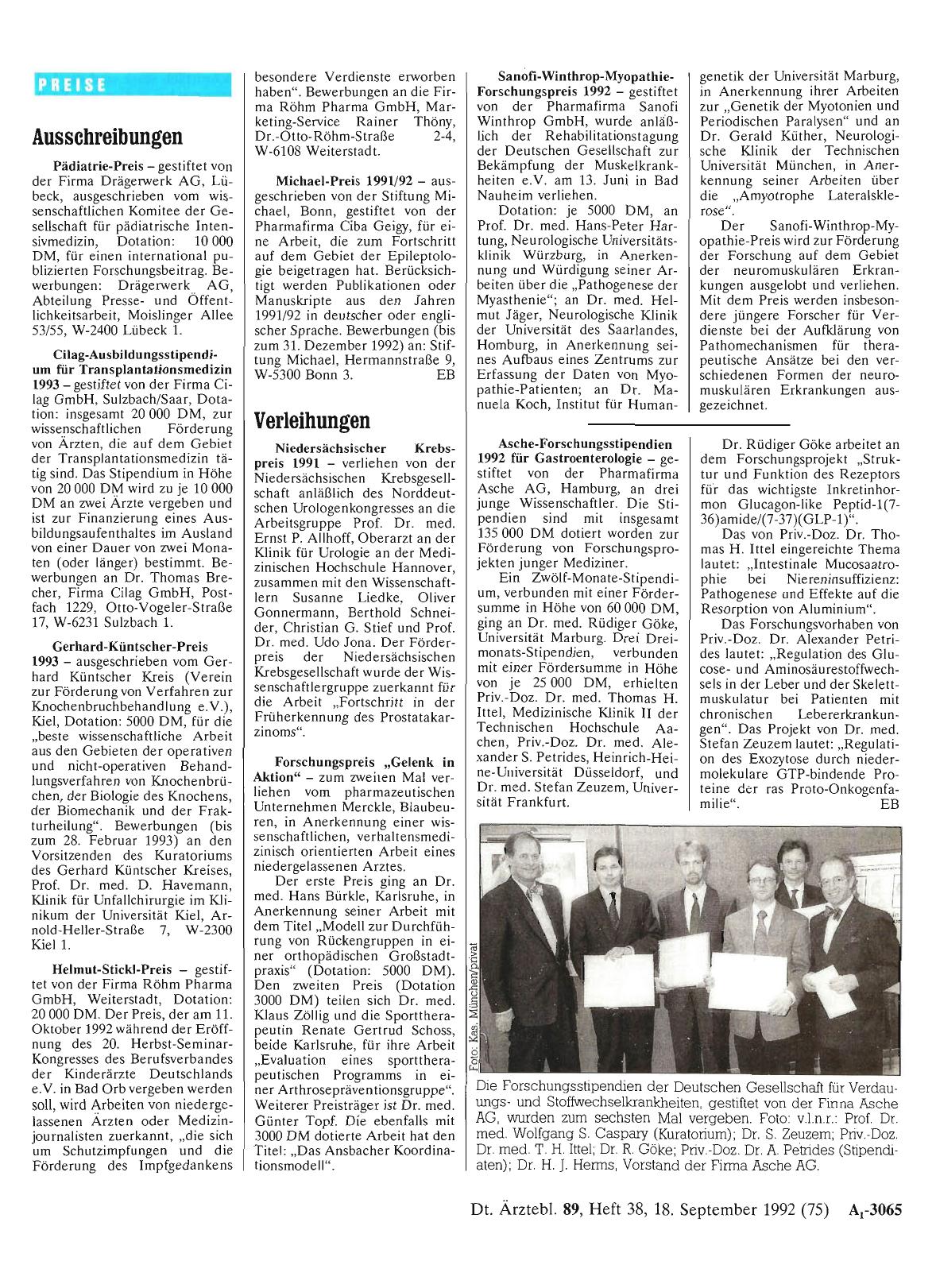 Vorschauseite 1: Preise