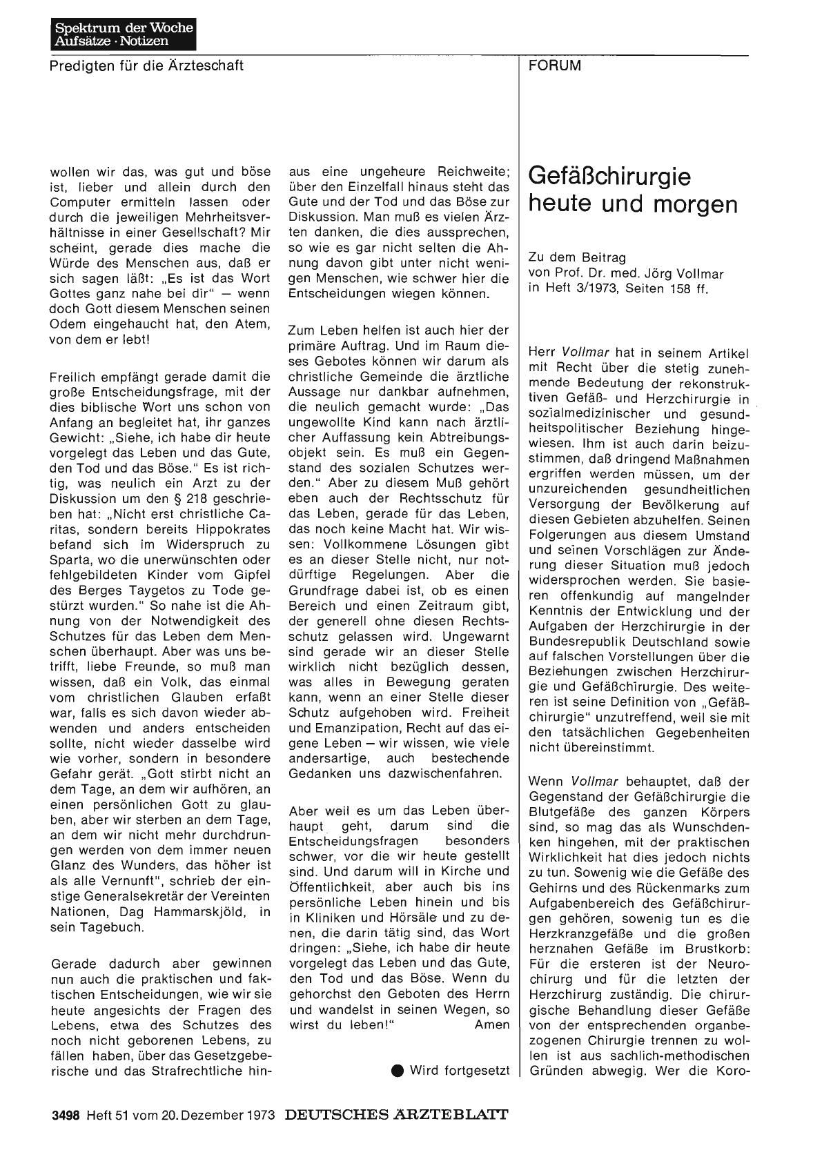 Vorschauseite 1: Gefäßchirurgie heute und morgen