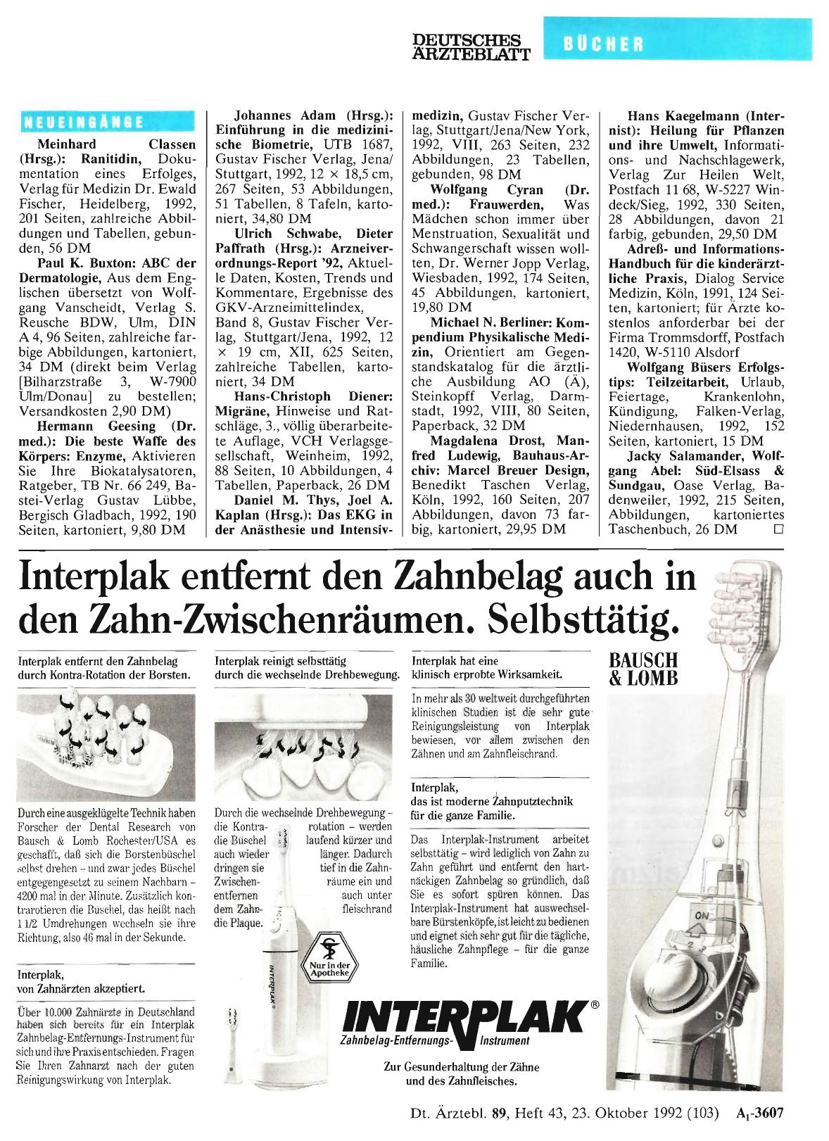 Vorschauseite 1: Neueingänge