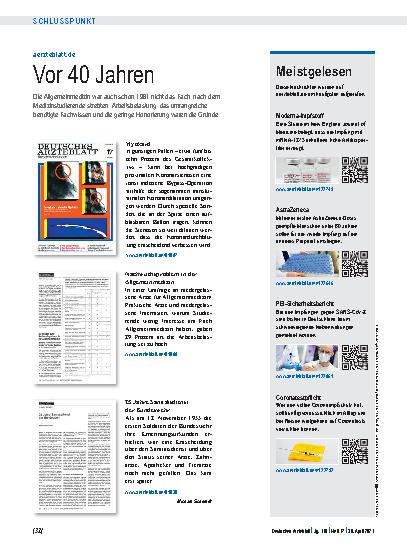 Vorschauseite 1: Meistgelesen