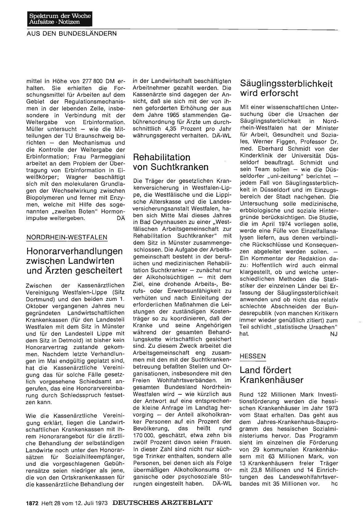 Vorschauseite 1: HESSEN: Land fördert Krankenhäuser