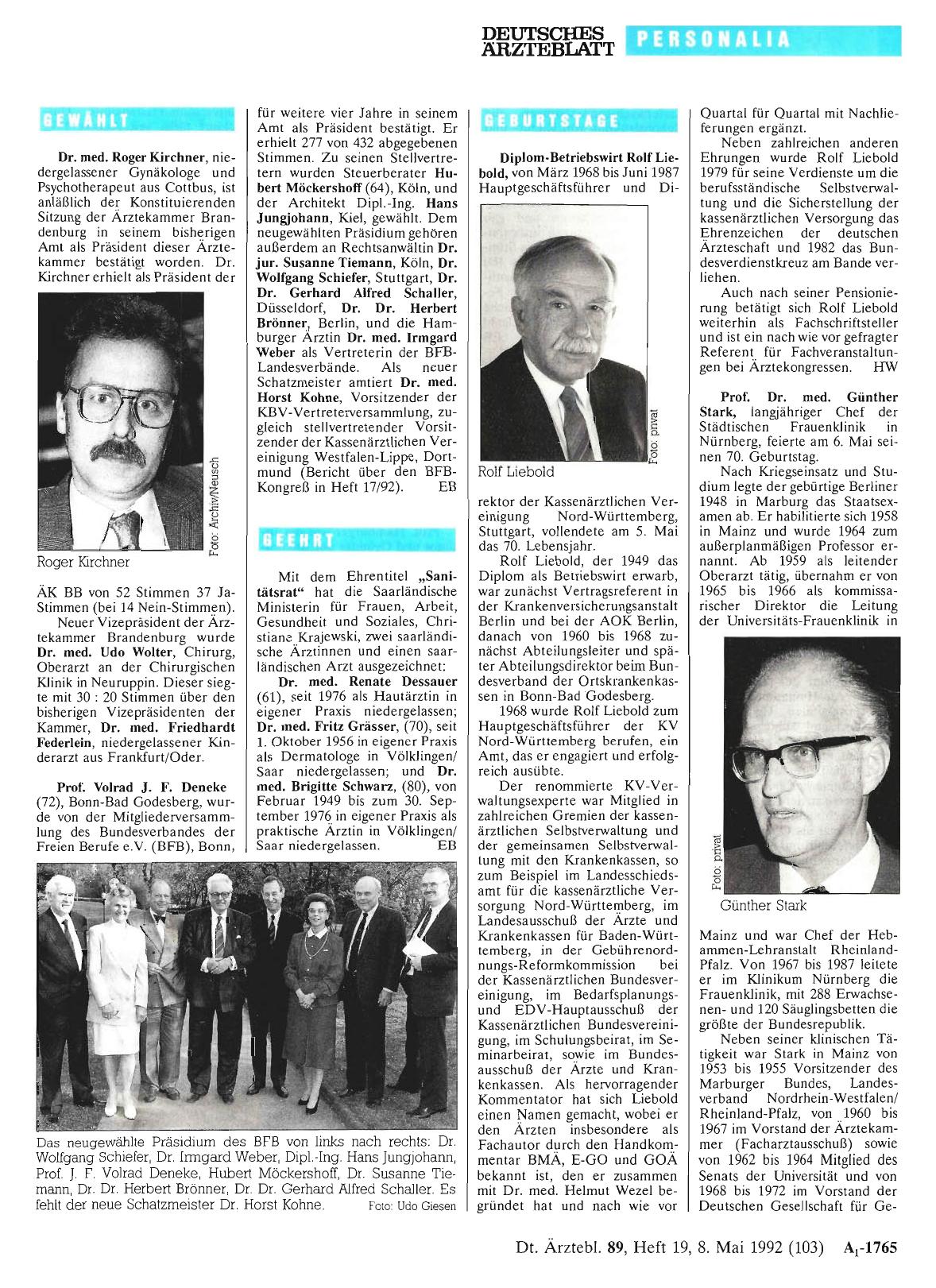 Vorschauseite 1: Geburtstage