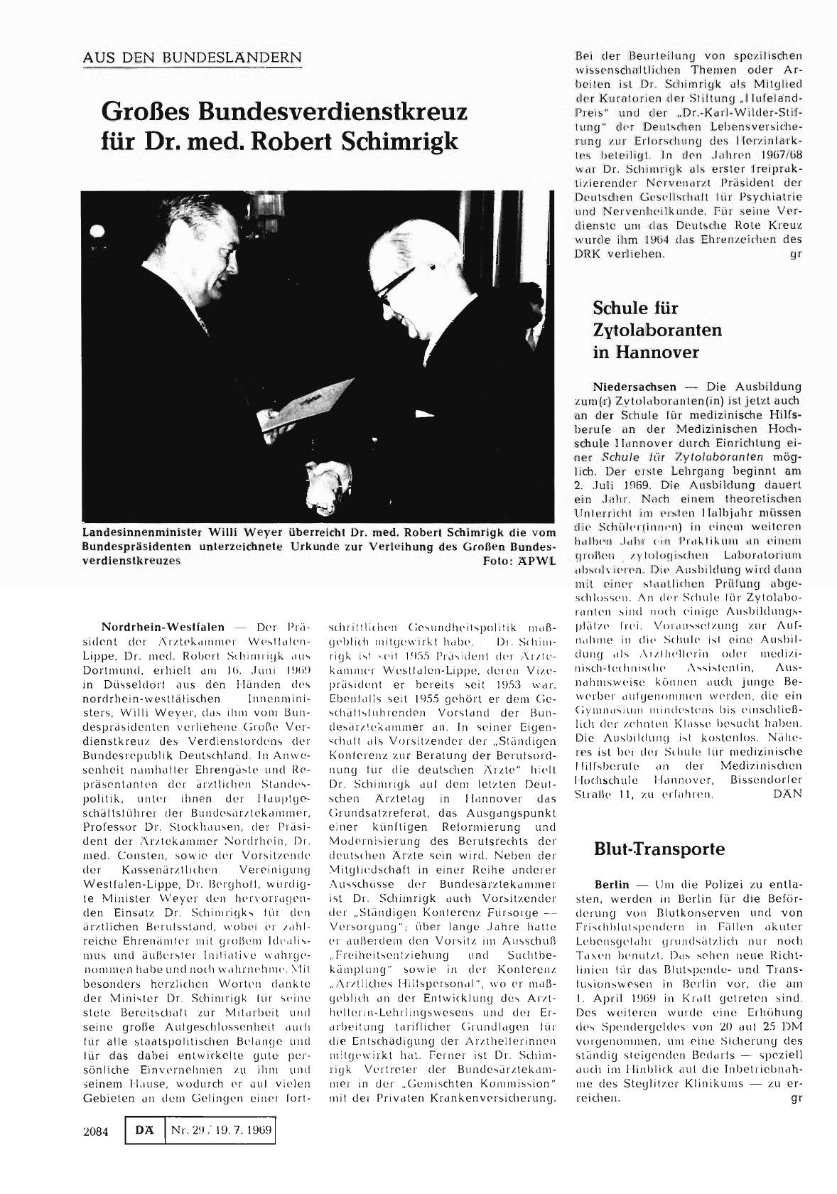 Vorschauseite 1: Blut-Transporte