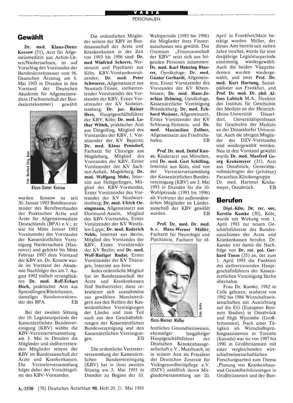 Vorschauseite 1: Gewählt