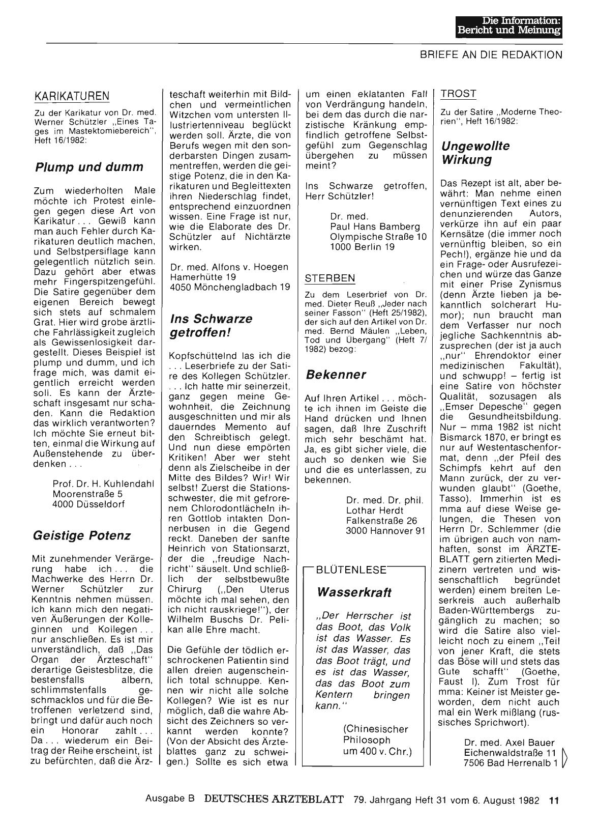 Vorschauseite 1: TROST: Ungewollte Wirkung