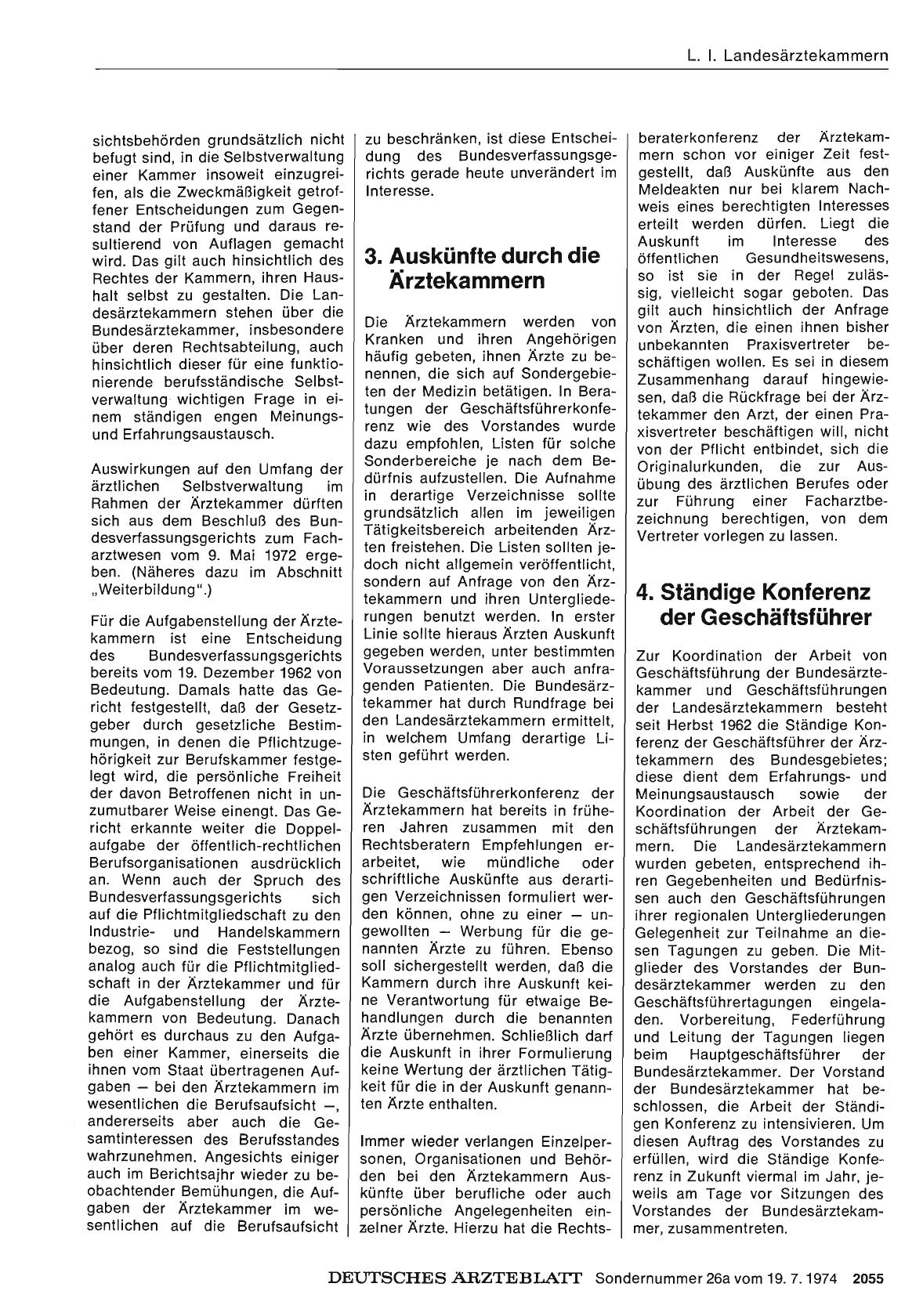 Vorschauseite 1: 3. Auskünfte durch die Ärztekammern
