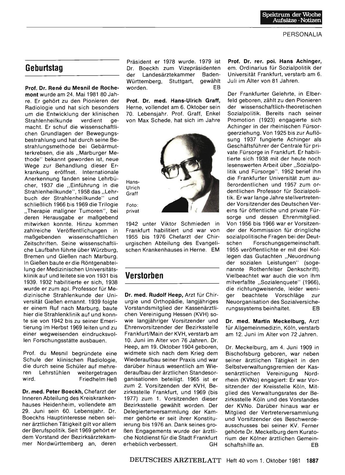 Vorschauseite 1: Verstorben