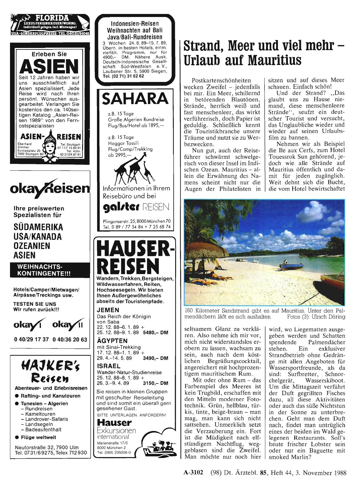 Vorschauseite 1: Strand, Meer und viel mehr - Urlaub auf Mauritius