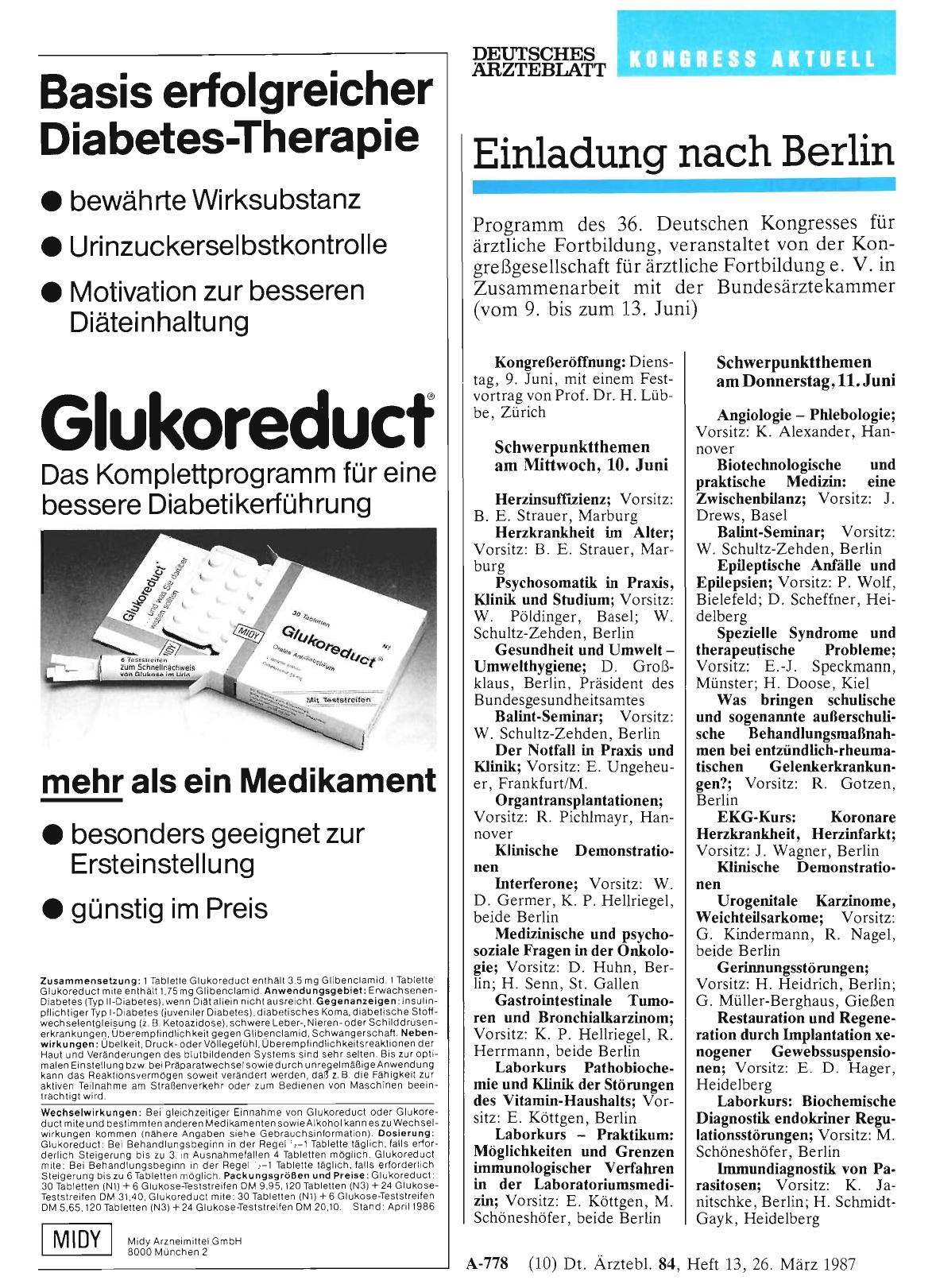 Vorschauseite 1: Einladung nach Berlin