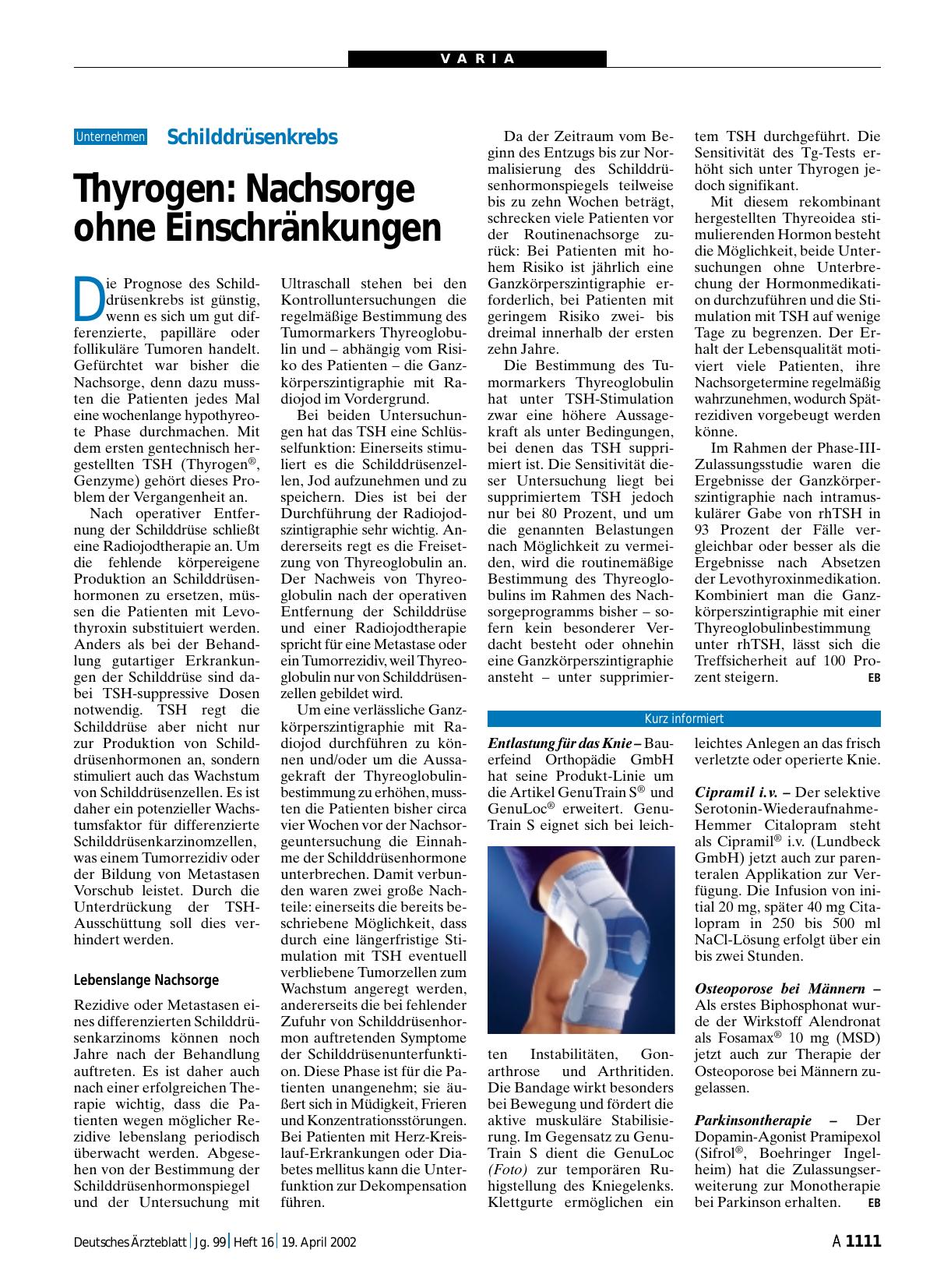 Vorschauseite 1: Parkinsontherapie