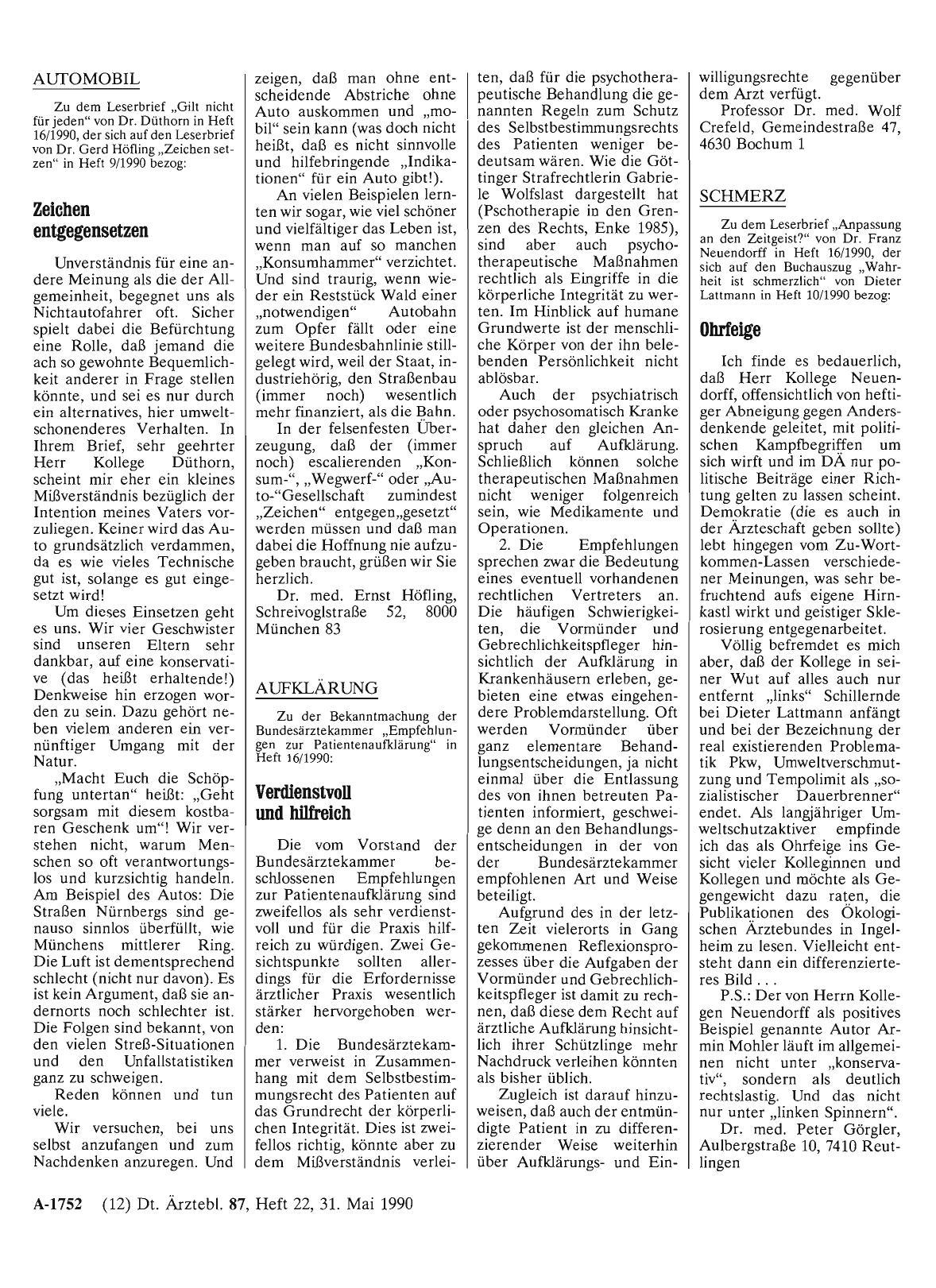 Vorschauseite 1: SCHMERZ: Ohrfeige